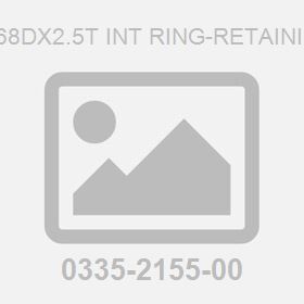 M 68Dx2.5T Int Ring-Retaining